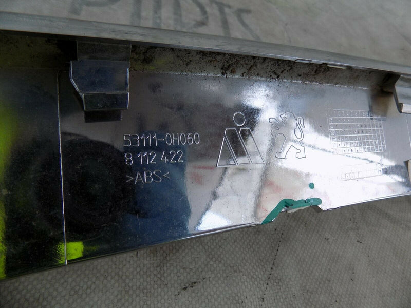 PEUGEOT 108 2014-2020 FRONT BUMPER GRILL SURROUND TRIM CHROME 53111-0H060