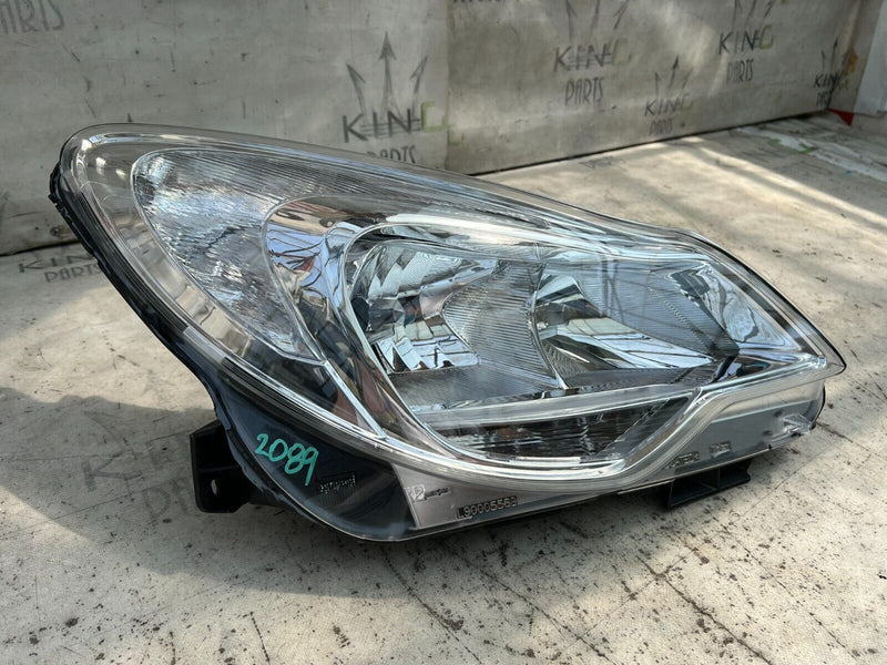 VAUXHALL CORSA D 2010-2014 FACELIFT DRIVER SIDE HEADLIGHT 90014694