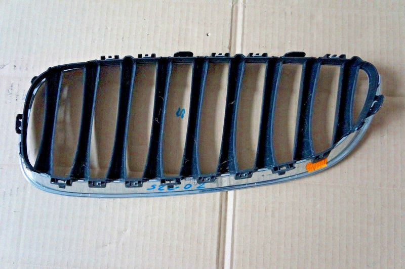 BMW 5 SERIES 2003-2010 CHROME FRONT LEFT KIDNEY GRILLE GENUINE 10627110 (S22-02)