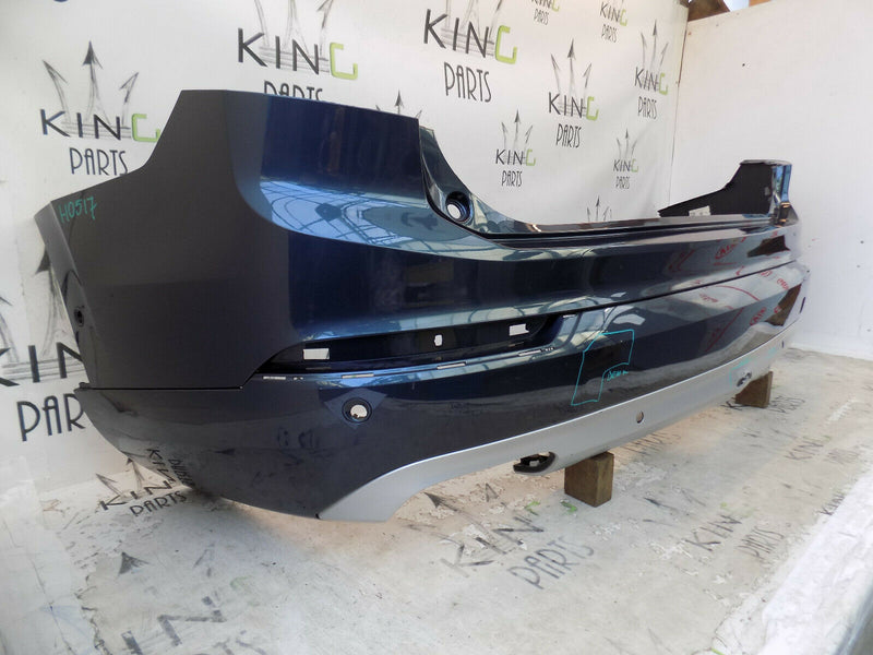 VOLVO XC90 II R-DESIGN 2014-2017 NAVY REAR BUMPER GENUINE 6x PDC 31353390