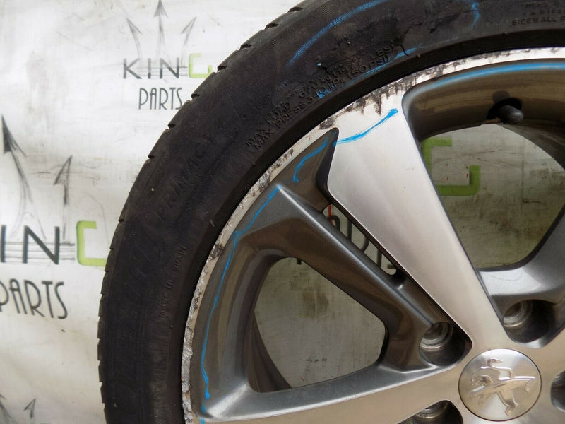 PEUGEOT 3008 17" ALLOY WHEEL 7.5Jx17 ET45 + TYRE 9677980777 - GENUINE