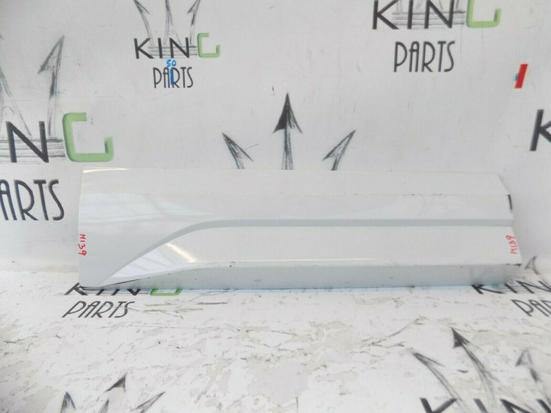 AUDI Q3 2015-2018 REAR RIGHT DRIVER DOOR EXTERIOR TRIM MOULDING WHITE
