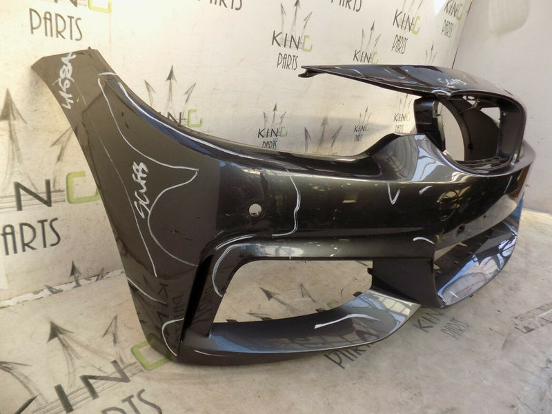 BMW 4 SERIES F32 F33 F36 2014-2018 GENUINE BLACK FRONT BUMPER 51118054502