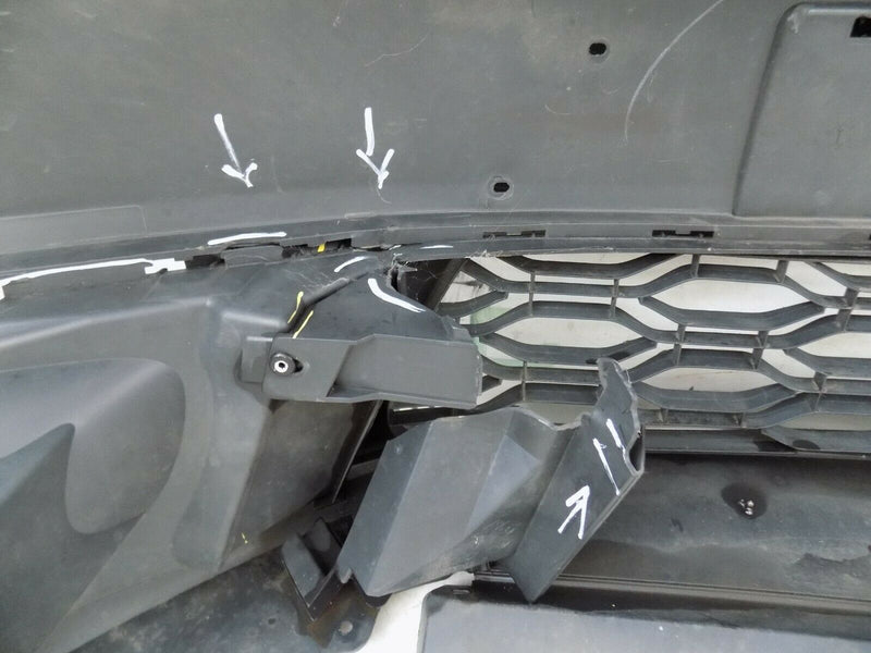 DACIA SANDERO MK2 FACELIFT 2017-ON BLACK FRONT BUMPER GENUINE OEM