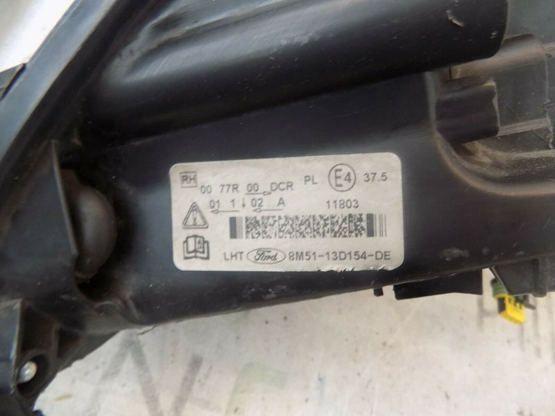 FORD FOCUS 2008 O/S XENON HEADLIGHT/HEADLAMP(DRIVER SIDE) 8M51-13D154-DE