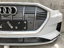 AUDI E-TRON 2018-ON COMPLETE FRONT BUMPER- GRILL, iCAM, WIRING, SENSORS... ALL !