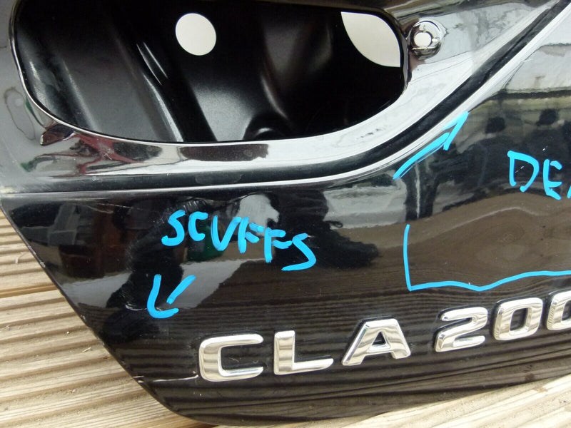 MERCEDES CLA 200 C1187 MK2 SALOON 2019-22 GENUINE TAILGATE BOOT LID PANEL