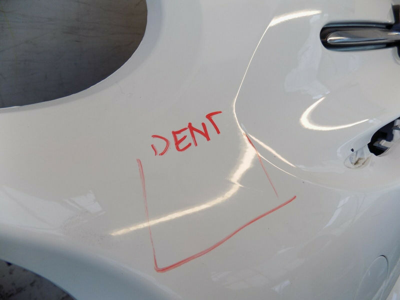 FIAT 500 POP 2015-ON FACELIFT FRONT BUMPER IN WHITE GENUINE 735619476