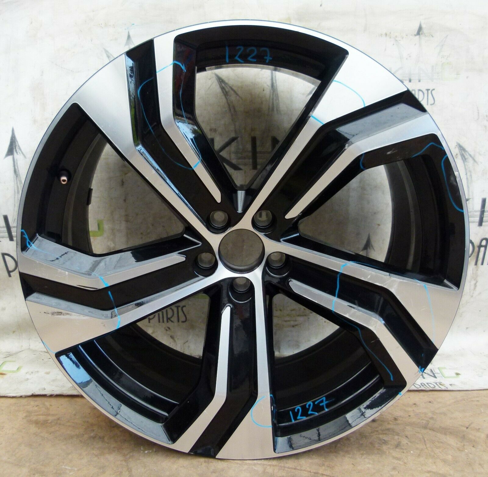 VOLVO XC90 DIAMOND CUT GENUINE ALLOY WHEEL RIM 22