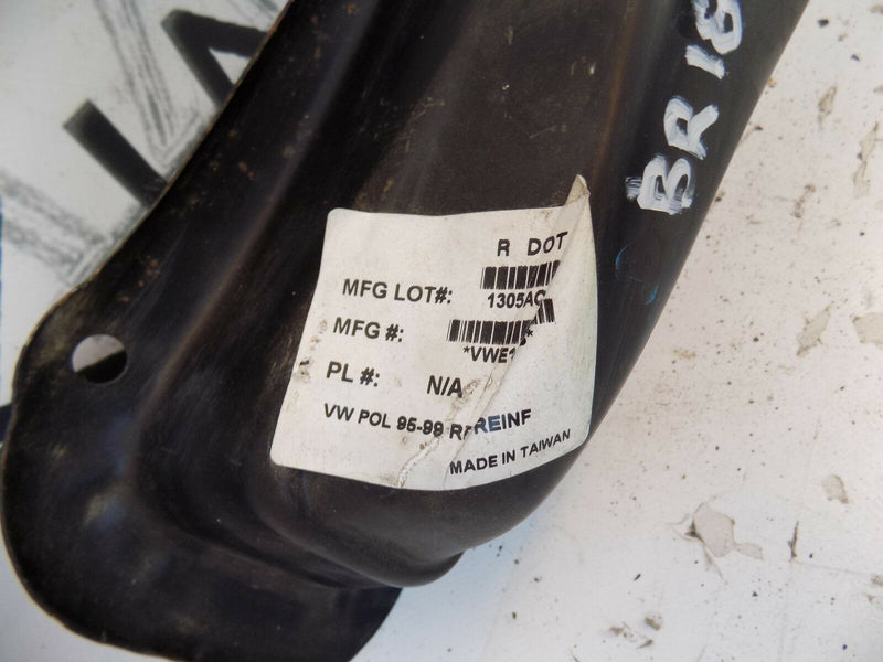 VW POLO 1994-2002 REAR BAR SUPPORT CRASH REINFORCEMENT BEAM 6N0807311A