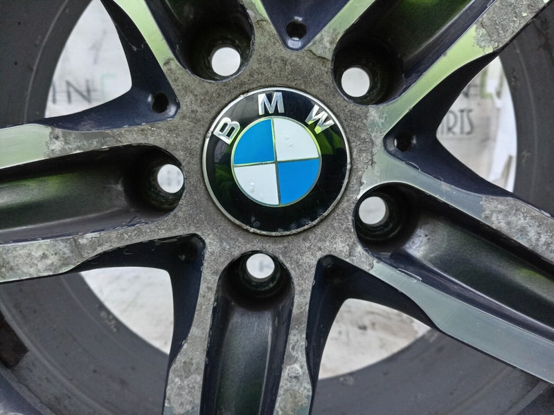 BMW F20 17" ALLOY WHEEL RIM 7.5J ET43 & TYRE 225/45/18 6850151