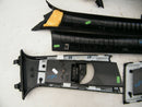 MERCEDES W204 2011-2014 SET INTERIOR PANELS COVER TRIM A B C PILLAR LEFT & RIGHT