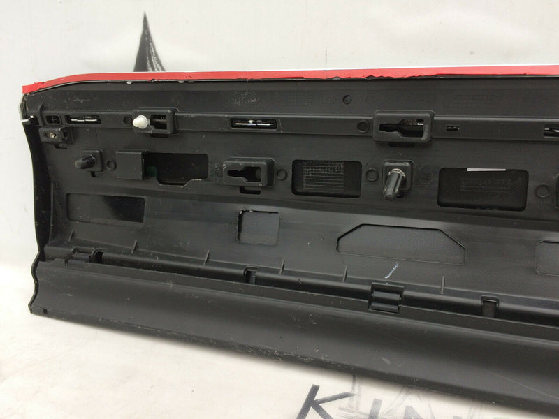 VW TOUAREG CR 7 MK3 2018> REAR DOOR PANEL LEFT SIDE TRIM MOULDING 760854949