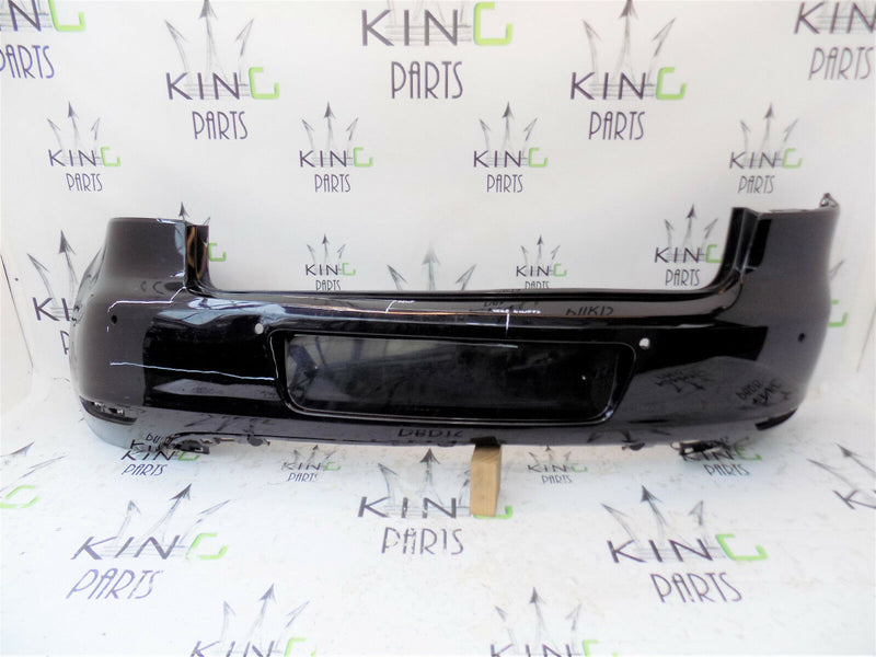 VW GOLF VI MK6 2009 2010 2011 2012 BLACK REAR BUMPER GENUINE 5K6807421