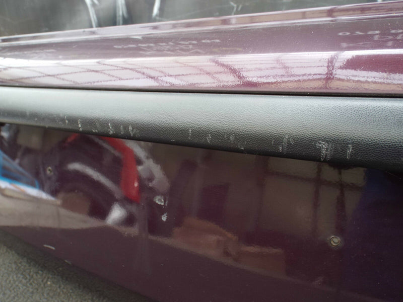 VW Polo 2002-2009 Hatchback Rear Bumper Genuine Purple (0107)