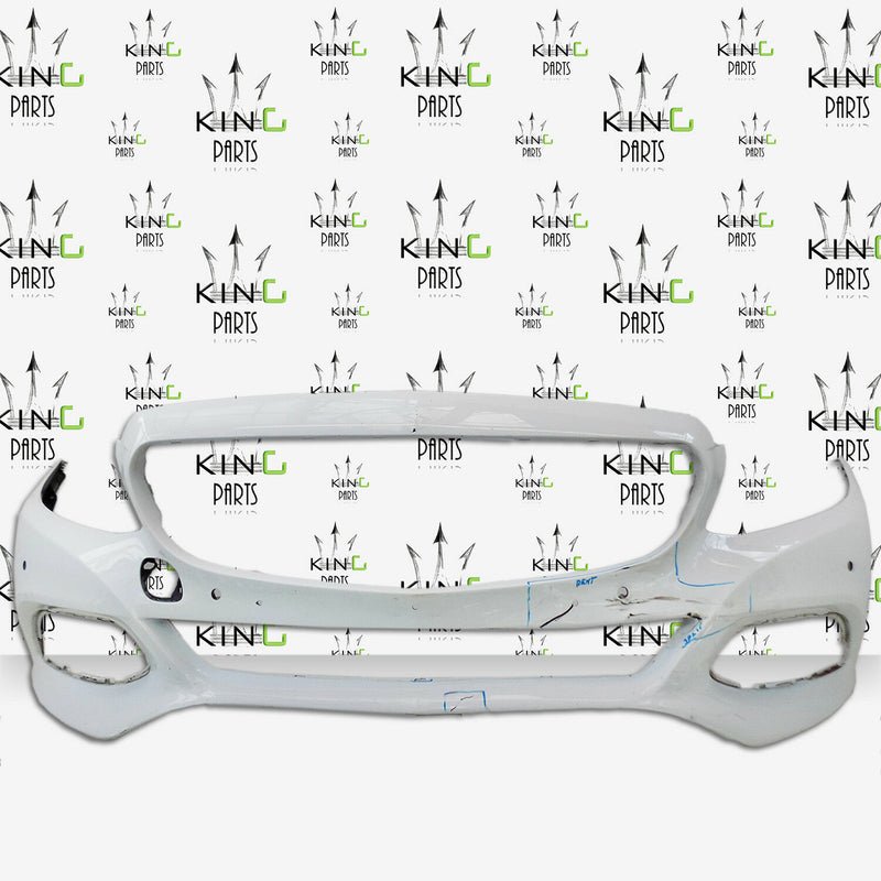 MERCEDES C CLASS A205 W205 2014-16 WHITE FRONT BUMPER GENUINE W2058850125