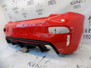 FIAT 500 ABARTH 959 FACELIFT 2016-ON RED REAR BUMPER GENUINE 735633081