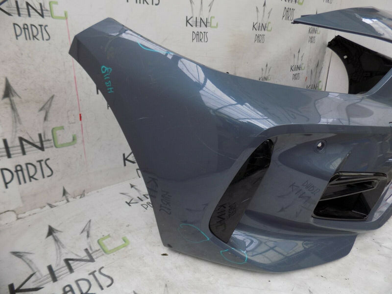 BMW 1 SERIES F40 M SPORT 2019-ON FRONT BUMPER GREY/ BLUE GENUINE 8070928