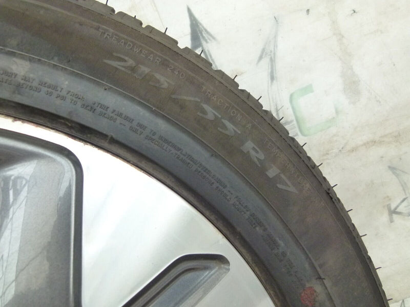 KIA NIRO WHEEL ALLOY RIM & TIRE 7JX17 ET50 52910Q4100 GENUINE