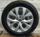 RENAULT CAPTUR MK1 GENUINE 17" ALLOY WHEEL 7Jx17 CH5-35 TYRE 215/60 R17