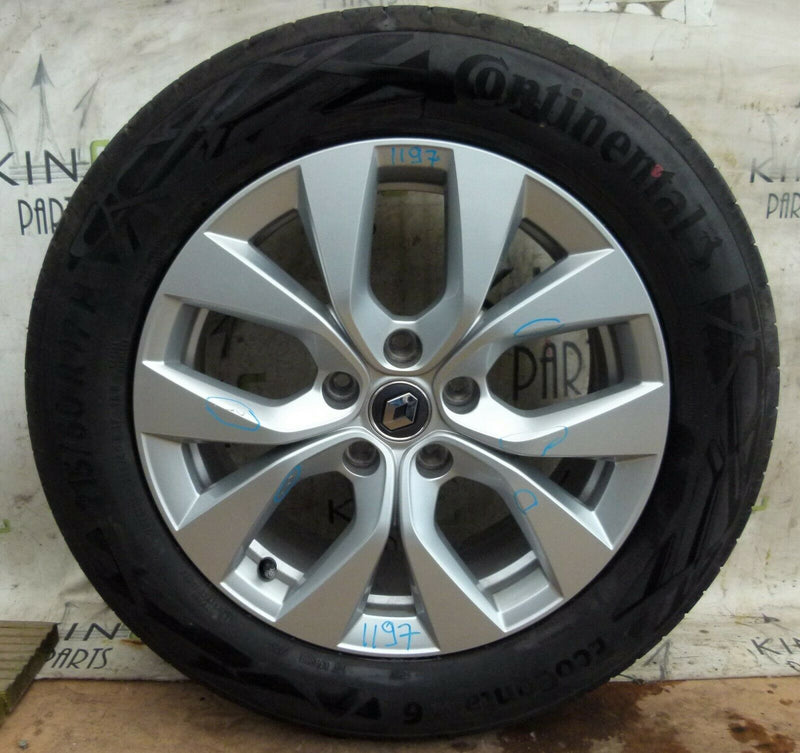 RENAULT CAPTUR MK1 GENUINE 17" ALLOY WHEEL 7Jx17 CH5-35 TYRE 215/60 R17