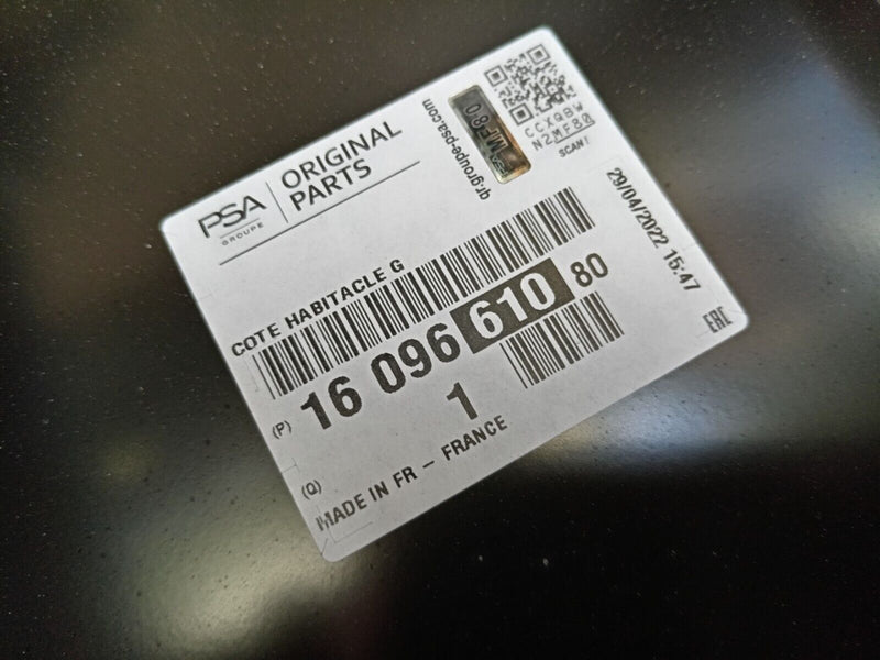 PEUGEOT PARTNER BERLINGO 2008-17 LEFT SIDE A, B PILLAR  COATING BODY