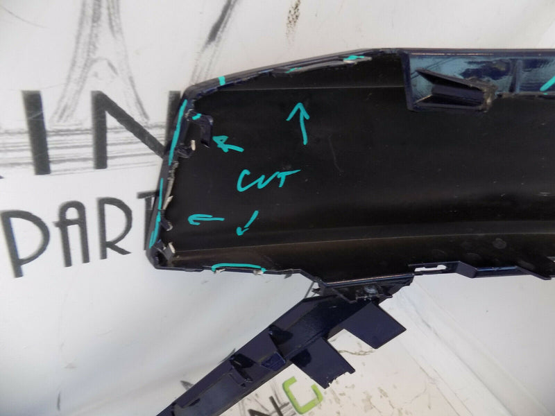 AUDI Q8 S-LINE 4M8 2019 - 2020 BLUE FRONT BUMPER GENUINE 4M8.807.437.D