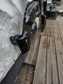 FORD TRANSIT CUSTOM LCI 18-23 LEFT SIDE BODY COATING PANEL A, B PILLAR