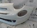 FIAT 500 2015-ON FACELIFT FRONT BUMPER POP WHITE+BADGE GENUINE  735619476