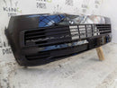 VW TRANSPORTER CARAVELLE T6 FRONT BUMPER  BLACK 16-19 GENUINE 7E5807221D