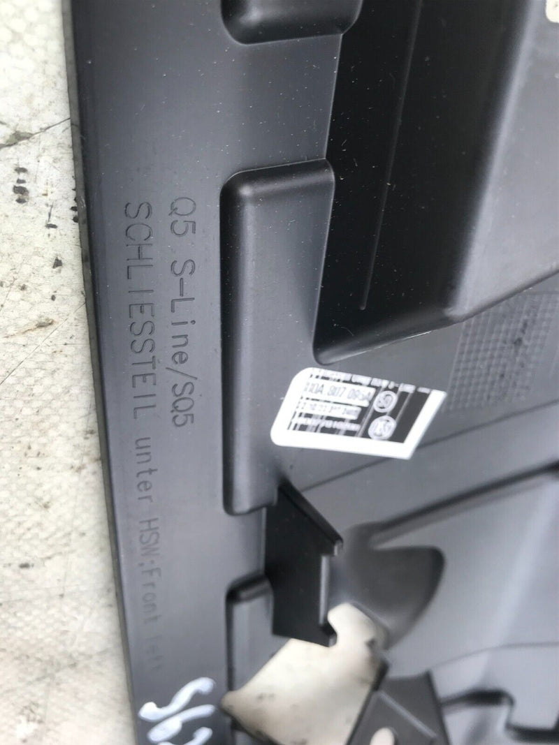 AUDI Q5 8W6 2017-ON FRONT LEFT INNER BUMPER BRACKET SUPPORT 80A807095A