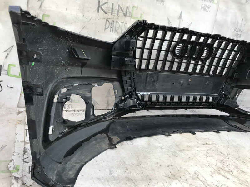 AUDI Q3 8U S-LINE LCI 2014-2018 FRONT BUMPER GENUINE 8U0807437