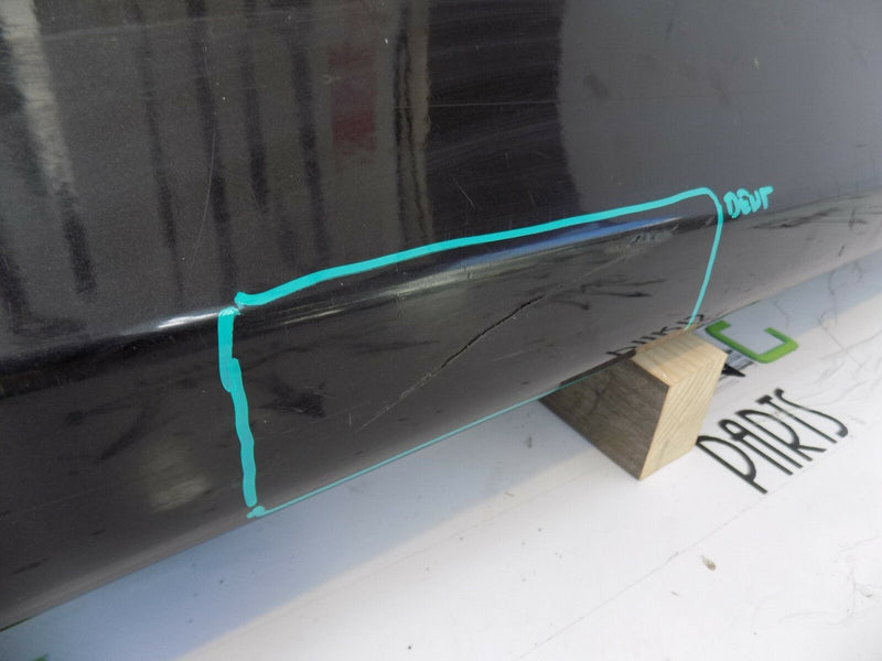 BMW 3 SERIES E90 E91 RIGHT DRIVER SIDE SKIRT SILL COVER BLACK 7062298