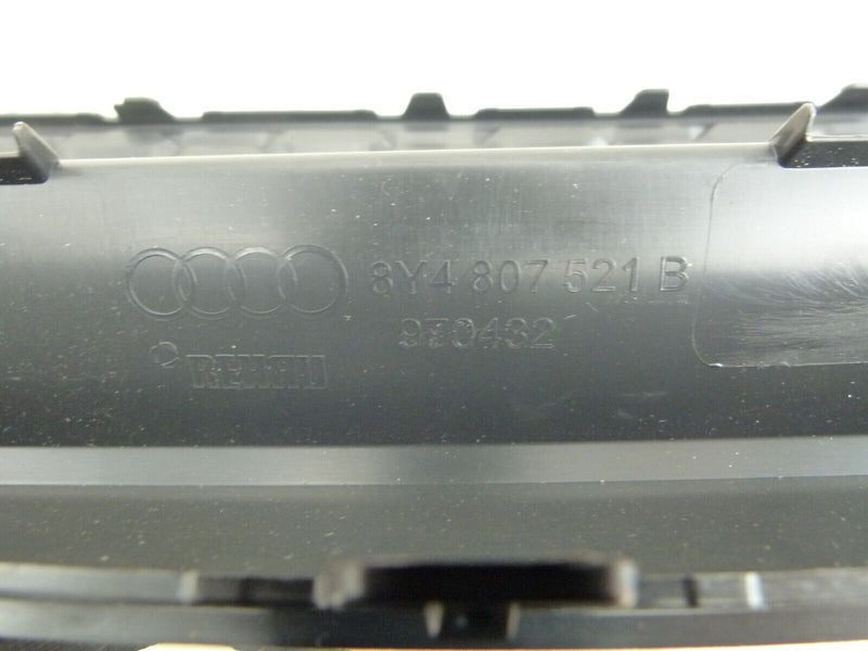 AUDI A3 SPORTBACK 8Y 2020-ON REAR BUMPER DIFFUSER GENUINE 8Y4807521B