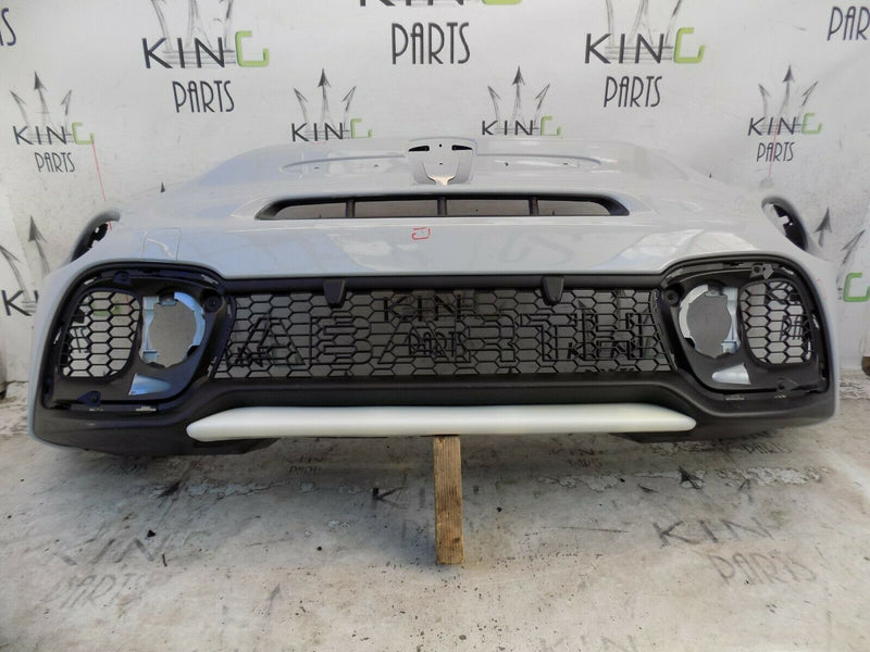 FIAT 500 ABARTH 595 2016-UP FCL FRONT BUMPER GREY+GRILL OEM 735633044