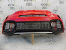 FIAT 500 ABARTH 595 16+ FCL FRONT BUMPER RED+GRILLS GENUINE OEM 735633044