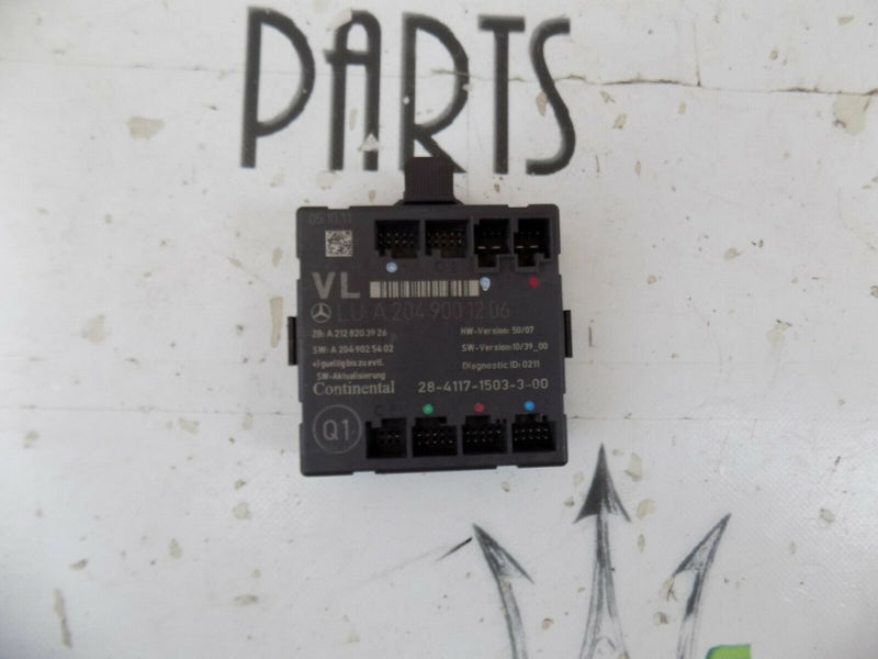 MB C CLASS W204 2007-2014 LEFT SIDE DOOR CONTROL MODULE A2049001206