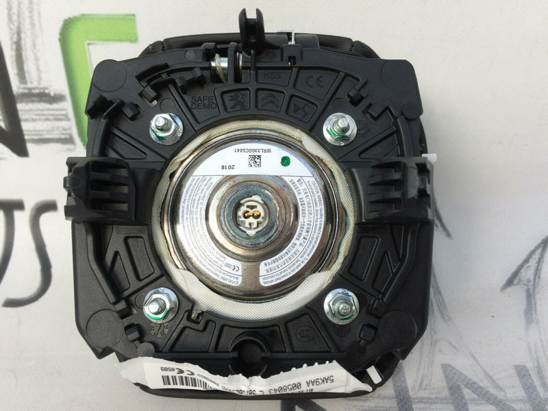 CITROEN DS 7 Crossback STEERING WHEEL AIRBAG LEATHER DRIVER SIDE 98186250ZD