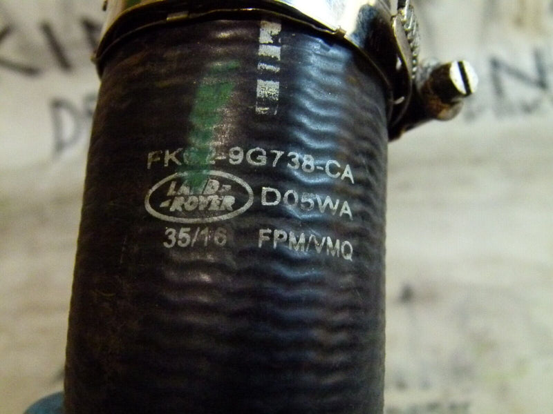 RANGE ROVER SPORT 13-17 INTERCOOLER HOSE PIPE GENUINE FK629G738CA