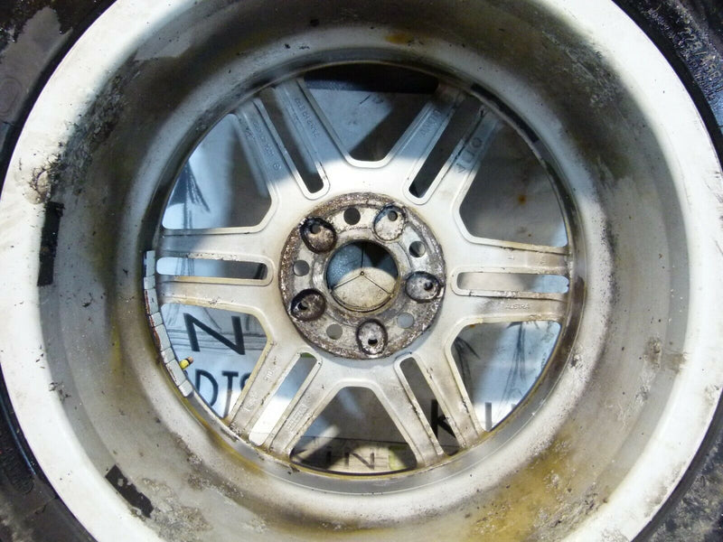MERCEDES W204 GENUINE ALLOY WHEEL 17" 7.5Jx17H2 ET47 TYRE 225/45 R17