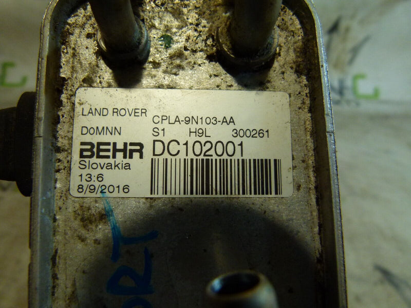 RANGE ROVER SPORT 13-17 FUEL COOLER RADIATOR GENUINE CPLA9N103AA