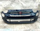 FIAT 500 LOUNGE FACELIFT 2015-23 FRONT BUMPER & TOP BADGE LOGO 735619491