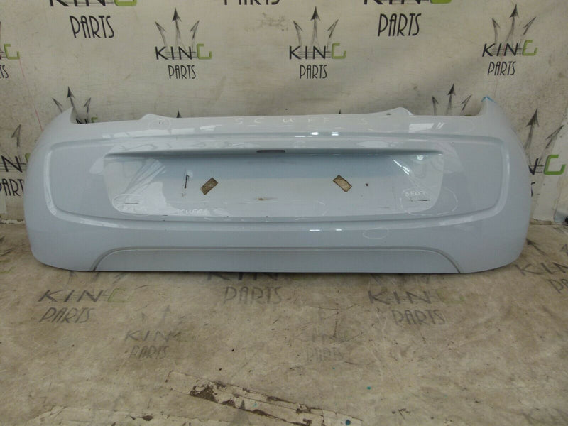 VW UP 2012-2016 WHITE REAR BUMPER GENUINE 1S6807421