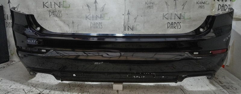 VOLVO XC90 II R-DESIGN 2014-2017 BLACK REAR BUMPER GENUINE PDC 31353390