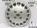 HYUNDAI i10, i20, GETZ, ATOS, ACCENT 13" SILVER WHEEL TRIM CAP COVER CF80-173