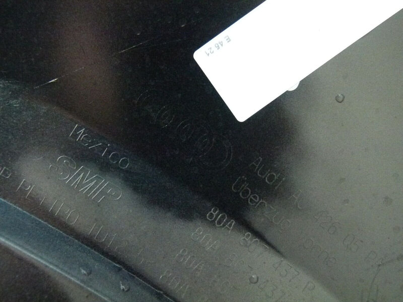 AUDI Q5 SPORTBACK 202O-ON FRONT BUMPER PDC GENUINE 80A807437