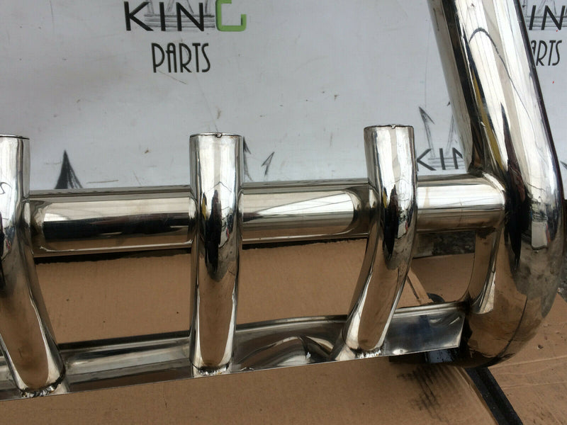4x4 JEEP GRAND CHEEROKE ZJ WJ WK WK2 BULL BAR STAINLESS FRONT BUMPER NUDGE BAR