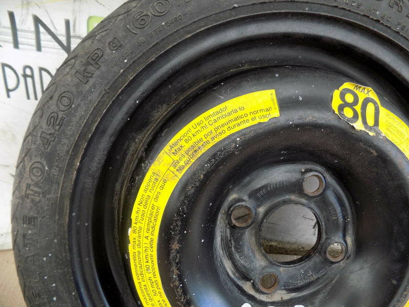 VW VOLKSWAGEN GOLF MK3 SPARE WHEEL 14" INCH ET45 WITH TYRE 185/60/R14