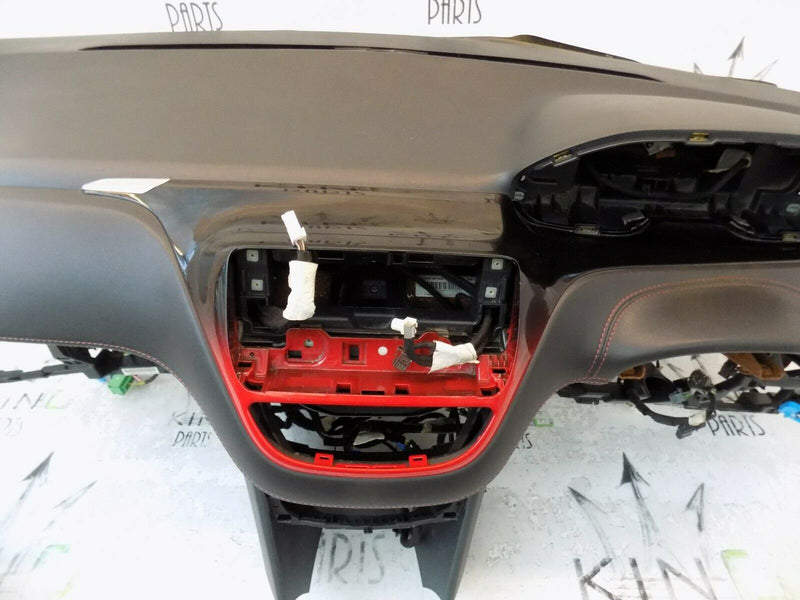 PEUGEOT 208 GTI 2012-2015 DASHBOARD WITH WIRING GENUINE BLACK & RED