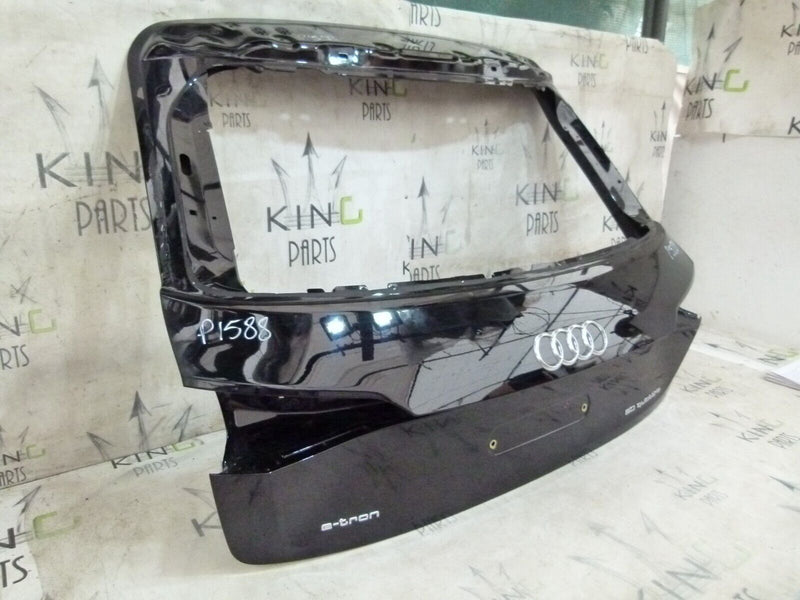 AUDI E-TRON 2018-ON GENUINE ALUMINIUM BOOT LID TAILGATE PANEL in BLACK